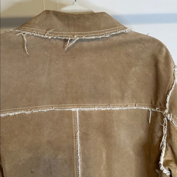 Wilson Distressed Tan Men's Jacket suede size medium - Picture 5 of 16